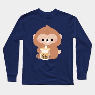 Monkey Boba Long Sleeve T-Shirt